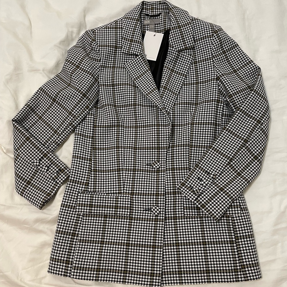 ASOS houndstooth blazer